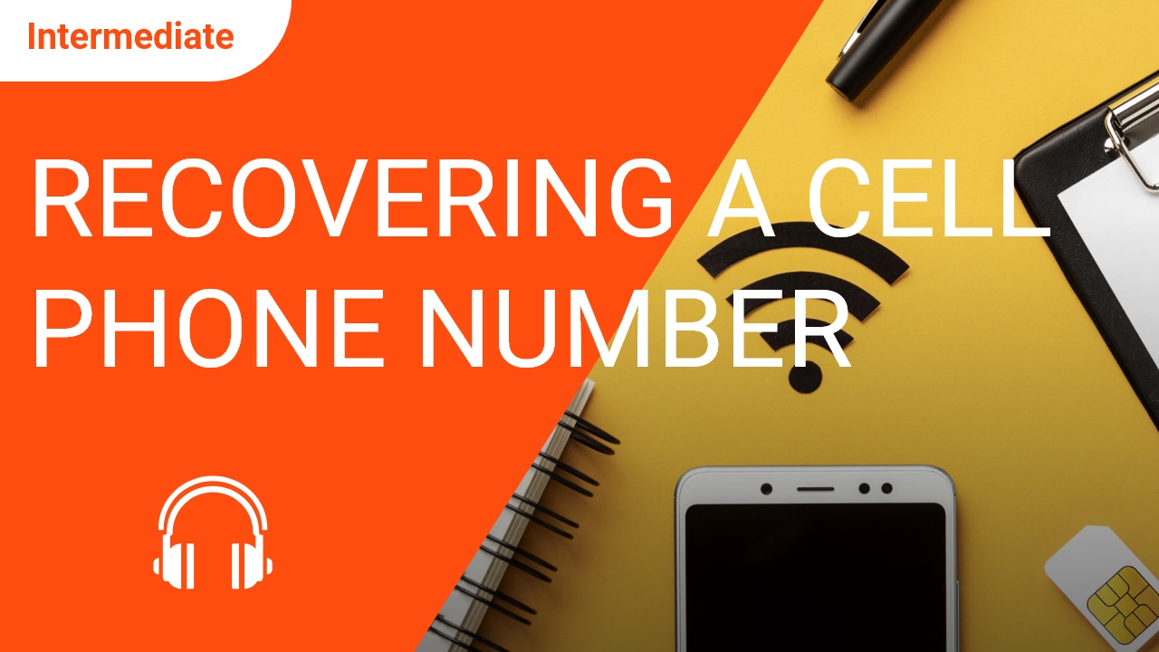 Recovering a Cell Phone Number | ChinesePod