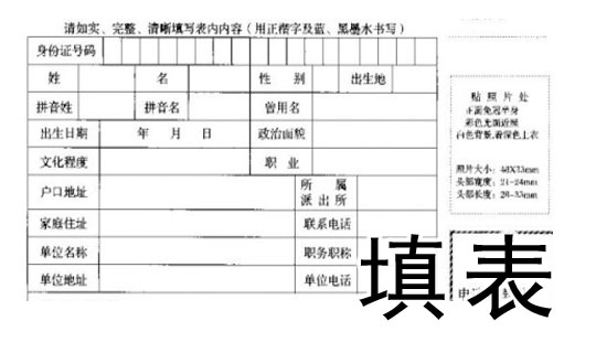 Filling in a form | ChinesePod