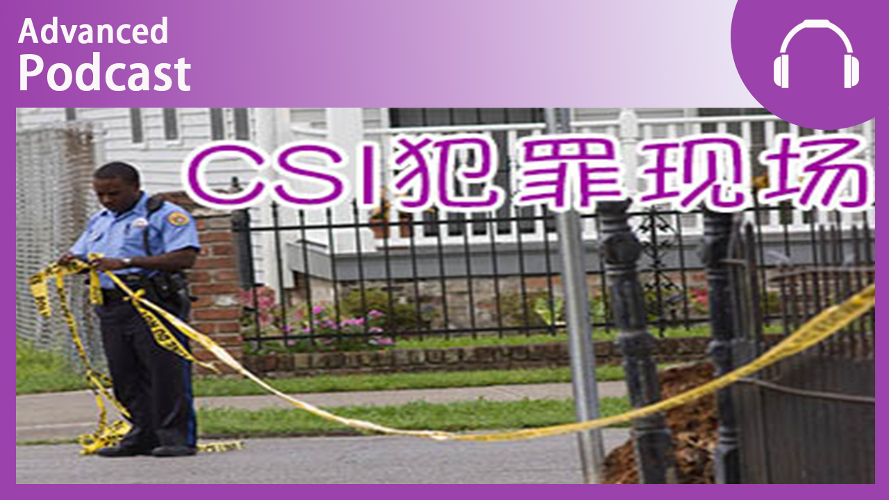 CSI 犯罪现场 | ChinesePod