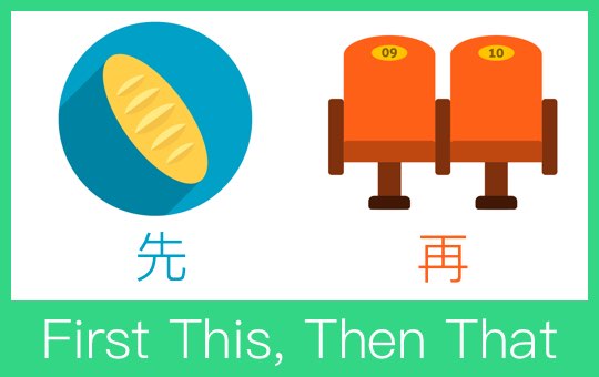 First This, Then That | ChinesePod