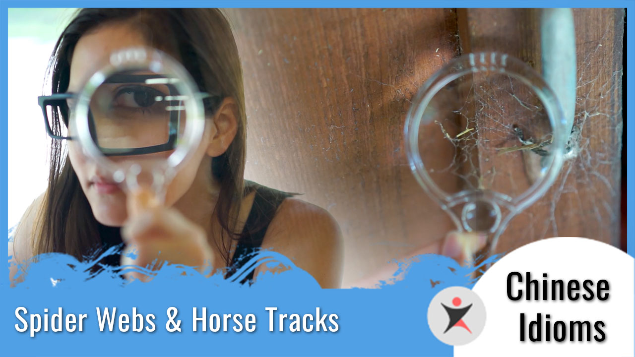 Chinese Idioms - Spiderwebs and Horse Tracks | ChinesePod