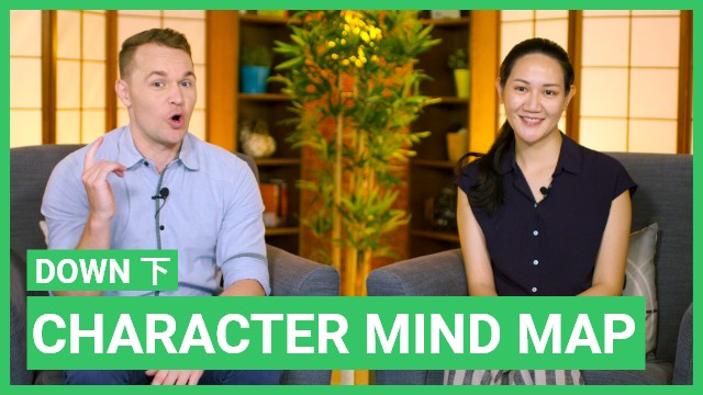Character mind map:下 down | ChinesePod