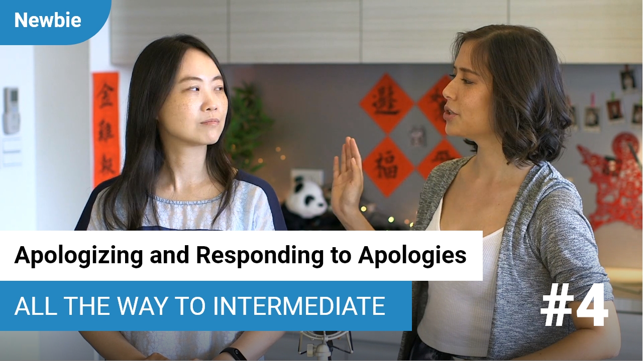 Apologizing and Responding to Apologies | ChinesePod